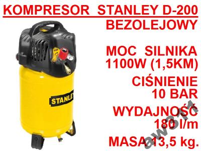 STANLEY D200/10/24 Sprężarka Kompresor kompaktowy