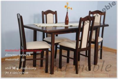 ada-meble ANETA stół 70x120/150 4 krzesła SPRAWDŹ?