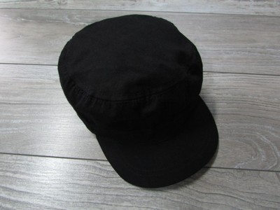 11SP* TIROL czarna czapka patrolówka męska___59cm
