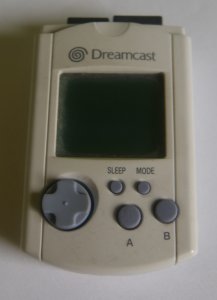 Oryginalna Karta Pamieci VMU Dreamcast -  Rybnik