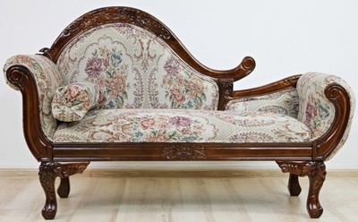 Nowy Klasyczny Rzeźbiony Szezlong Kanapa Sofa