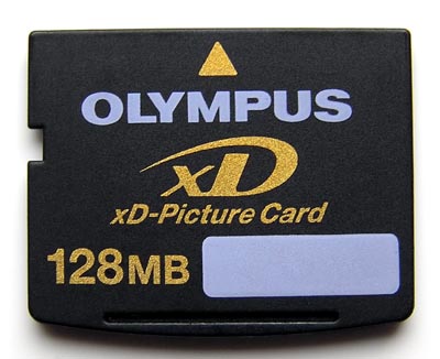 ORYGINALNA KARTA PAMIĘCI OLYMPUS XD 128MB