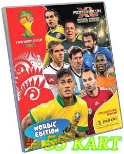 ADRENALYN XL FIFA WORLD CUP BRAZIL 2014 ALBUM + 70