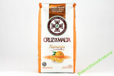 Cruz de Malta pomarańczowa 500g yerba mate /Krk