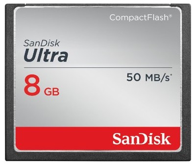 Sandisk CF Ultra 50MB/s 8GB Compact Flash