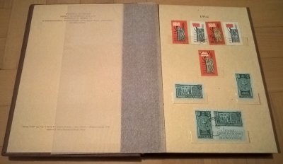 KLASER TOM V 1962-1963  + znaczki kasowane