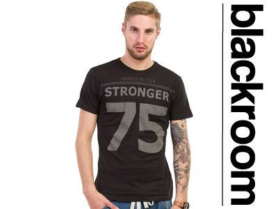 ART ISLAND koszulka męska - STRONGER czarna L