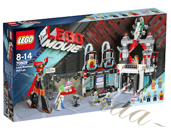 LEGO MOVIE 70809 KRYJÓWKA LORDA BUSINESSA KURIER 0