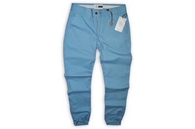 HOUSE błękitne spodnie slim fit chino NOWE M 82cm