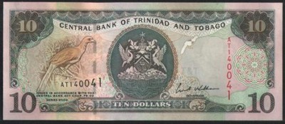 (BK) Trynidad i Tobago 10 dolarów 2006 r