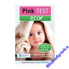 Test ciążowy PINK ECO płytkowy 1 sztuka