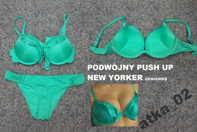 Strój Kąpielowy MEGA PUSH UP bikini NEW YORKER - 5555081154 - oficjalne  archiwum Allegro