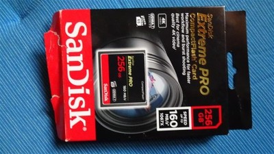 NOWA SanDisk EXTREME PRO CF 256 GB 160MB/s