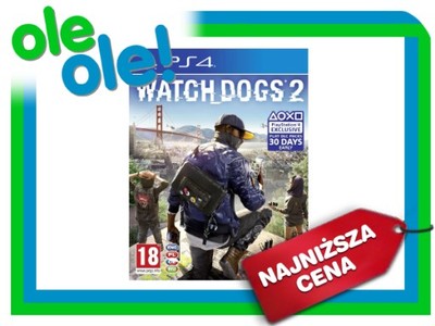 Gra na PS4 Watch Dogs 2 AKCJA POLSKIE NAPISY 18+