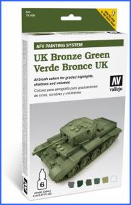 Vallejo AFV Painting UK Bronze Green