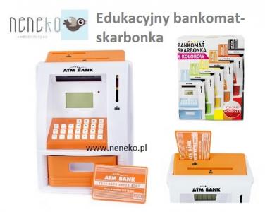 Edukacyjny bankomat skarbonka dla dziecka Łódź