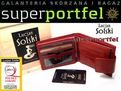 Lucjan Solski Portfel Damski 026-3kol. recycle - 5272226210 - oficjalne  archiwum Allegro