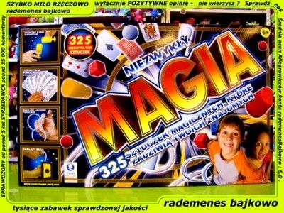 MAGICZNE SZTUCZKI 325 gier i zabaw - KARTY RÓŻDŻKA