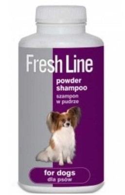 Fresh Line suchy szampon w pudrze dla psów