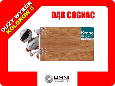 Panele podłogowe Krono - AC4 - 10mm - Dąb Cognac
