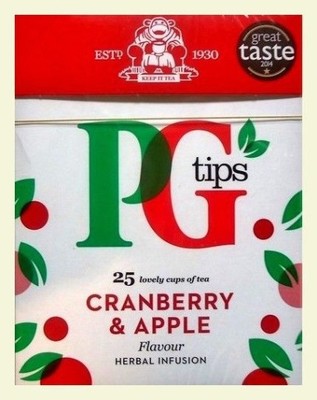 PG Tips Cranberry &amp; Apple 25 Pyramid Tea Bags