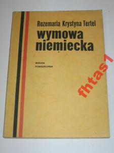 ROZEMARIA TERTEL WYMOWA NIEMIECKA - 5022237924 - oficjalne archiwum Allegro