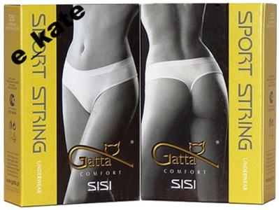 Gatta Stringi SISI Sport String Bezszwowe Kolor XL