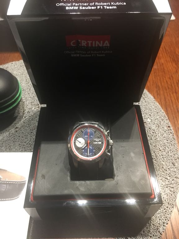 Zegarek Certina Kubica Limited Edition Gwarncja