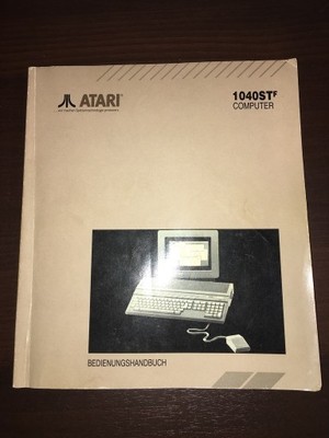 Instrukcja Atari 1040STf Computer