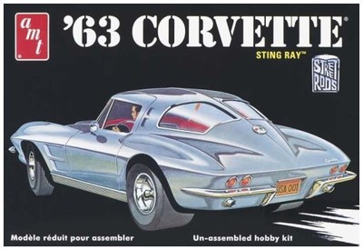 Model do sklejania 1963 Chevy Corvette 1:25