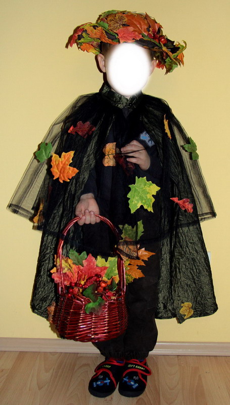 Kostium strój dla chłopca na Bal Jesieni - 7017196099 - oficjalne archiwum  Allegro