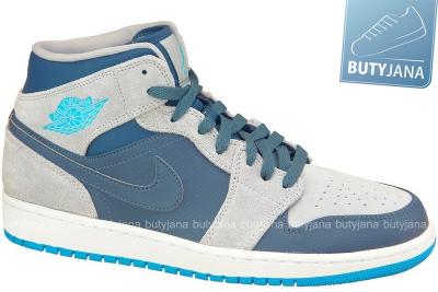 Nike Jordan 1 Mid 554724-406 r.47 BUTY JANA - 3882578399 - oficjalne  archiwum Allegro