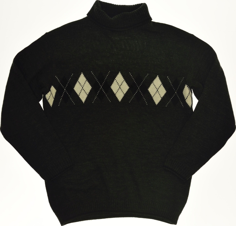 atlantic _ modny sweterek w romby _  M