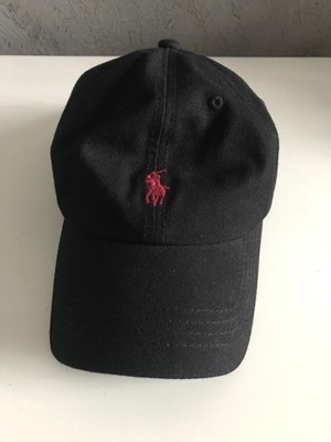 Nowa czarna czapka z daszkiem Ralph Lauren unisex! - 6912416793 - oficjalne  archiwum Allegro