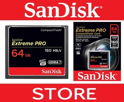 SanDisk CF Extreme PRO 64GB UDMA7 160MB/s