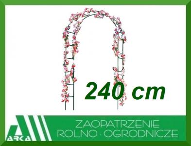 Pergola Ogrodowa Łuk Kwiatowy Metalowy 240cm (2,4)