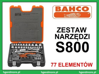 BAHCO S-800 ZESTAW PROFESJONALNYCH NARZĘDZI