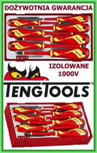 TengTools ZESTAW 7x WKRĘTAKI ŚRUBOKRĘTY 1000V 907N