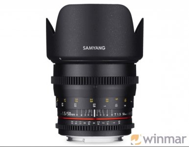 Obiektyw Samyang 50mm T/1.5 UMC AS II VDSLR Sony E