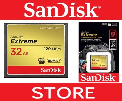 SanDisk CF Extreme 32GB UDMA 120MB/s