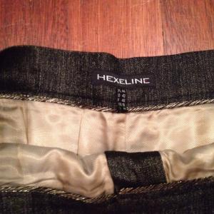 HEXELINE żakiet+spódnica śliczny j.nowy 44
