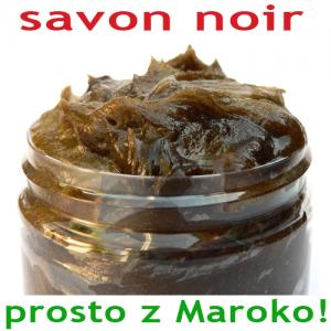 CZARNE MYDŁO savon noir Maroko glinka BIO GRATIS!