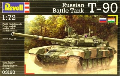 Russian Battle Tank T-90 1/72
