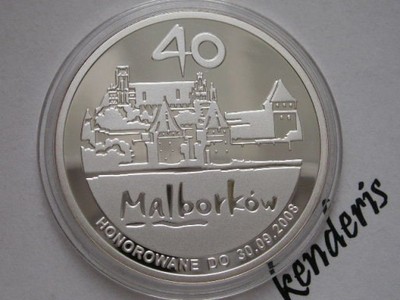 POLSKA - 40 MALBORKÓW - 2008 - MALBORK