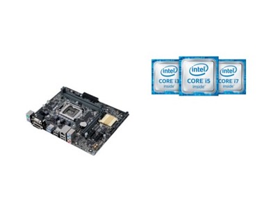 Intel Core i3-7100 2x3.90GHz + Asus H110M-K DDR4