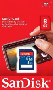 Nowa karta SANDISK SDHC 8GB Class 4  PROMOCJA!