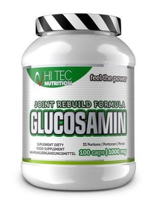 Hi Tec Glucosamin 100 kaps GLUKOZAMINA STAWY