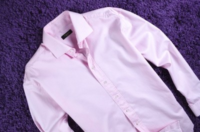 Męska różowa koszula VERO MILANO - L
