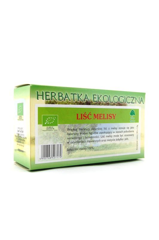 Herbatka Melisa liść 25x1,5g EKO