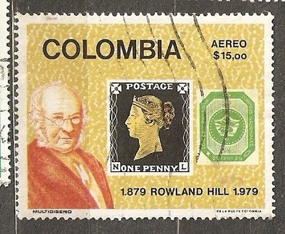 kolumbia 16 z lamusa, znaczek na znaczku